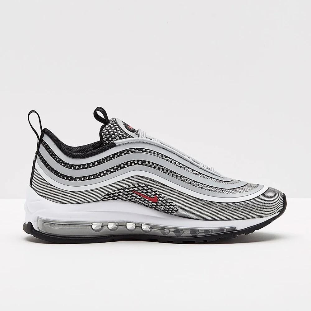 Nike Air Max 97 Ultra 17 Metallic Silver GS - Picture 1 of 8